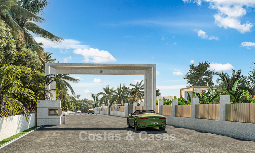 Villas design exclusives avec intérieurs Versace Home à vendre à Nueva Andalucia, Marbella 784942