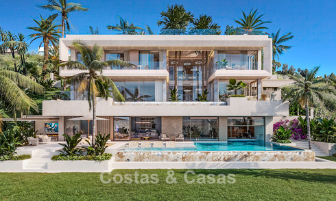 Villas design exclusives avec intérieurs Versace Home à vendre à Nueva Andalucia, Marbella 784961