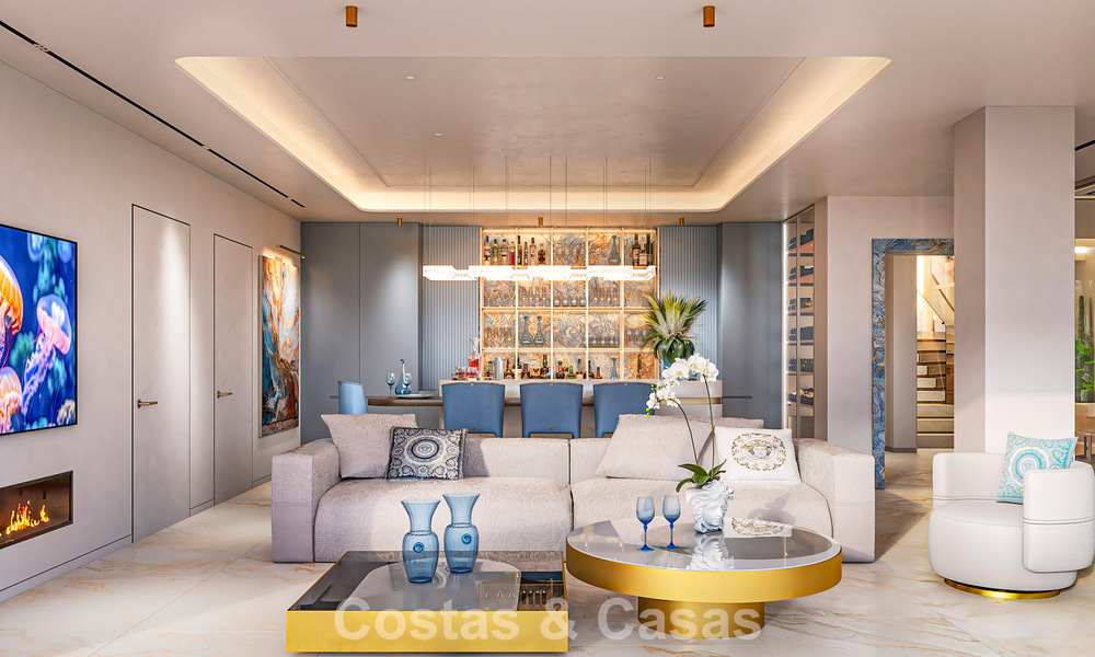 Villas design exclusives avec intérieurs Versace Home à vendre à Nueva Andalucia, Marbella 784972