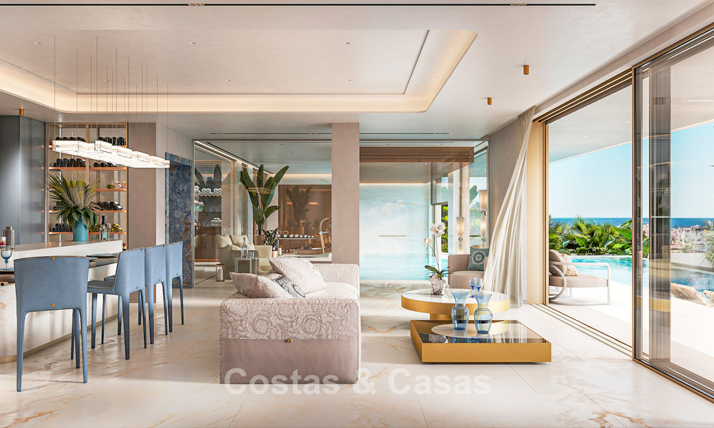 Villas design exclusives avec intérieurs Versace Home à vendre à Nueva Andalucia, Marbella 784980