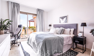 Prêt à emménager, penthouse de luxe avec vue panoramique sur le golf, la mer et les montagnes à vendre à Benahavis - Marbella 784816 