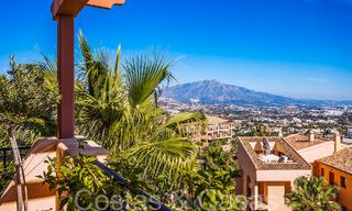 Prêt à emménager, penthouse de luxe avec vue panoramique sur le golf, la mer et les montagnes à vendre à Benahavis - Marbella 784820 