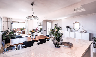 Prêt à emménager, penthouse de luxe avec vue panoramique sur le golf, la mer et les montagnes à vendre à Benahavis - Marbella 784832 