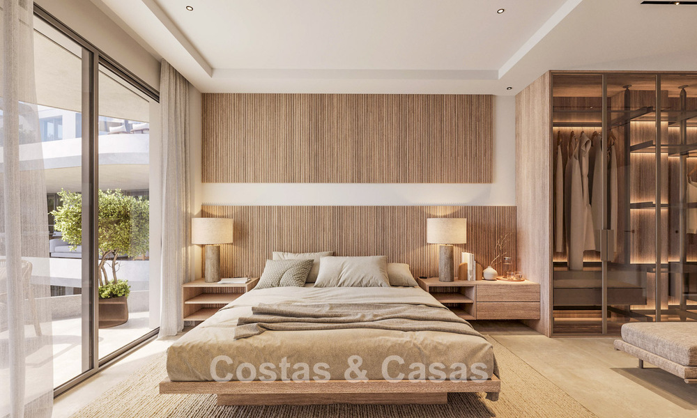 Appartements innovants sur plan à vendre à quelques pas des commodités et de la plage à Estepona, Costa de Sol 784910