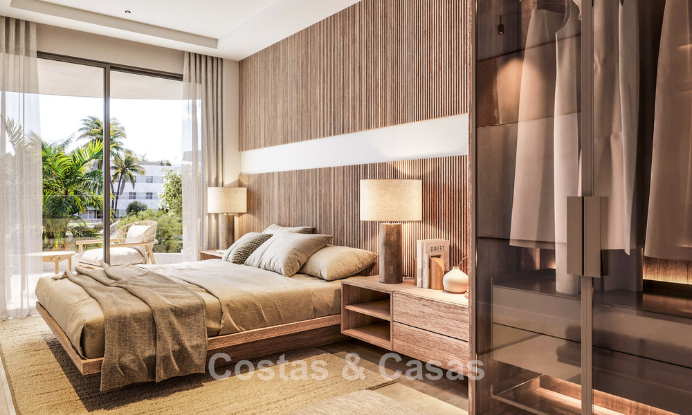 Appartements innovants sur plan à vendre à quelques pas des commodités et de la plage à Estepona, Costa de Sol 784912