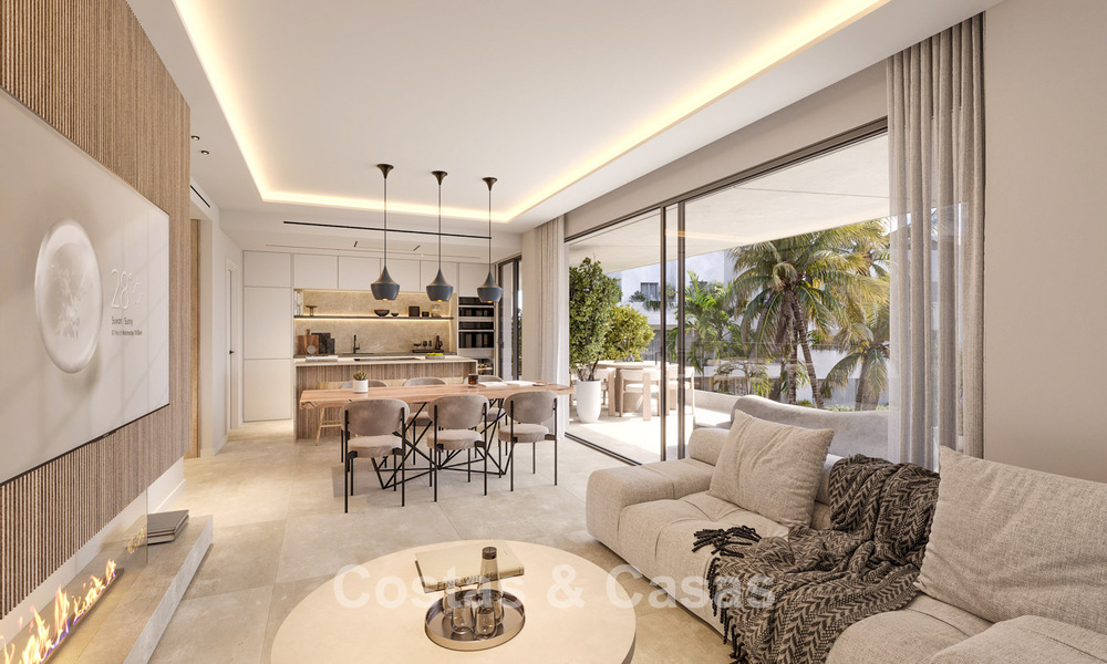 Appartements innovants sur plan à vendre à quelques pas des commodités et de la plage à Estepona, Costa de Sol 784916