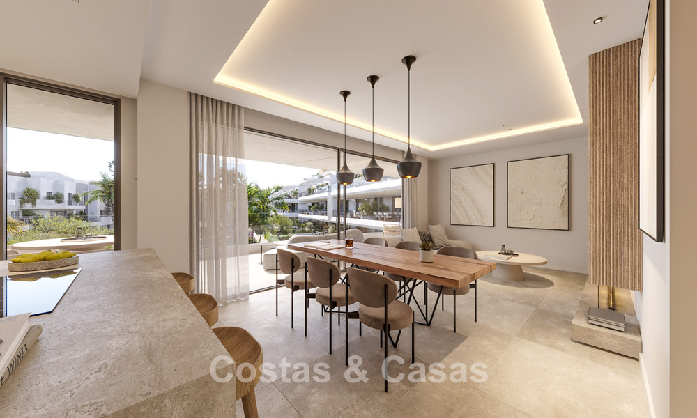 Appartements innovants sur plan à vendre à quelques pas des commodités et de la plage à Estepona, Costa de Sol 784917