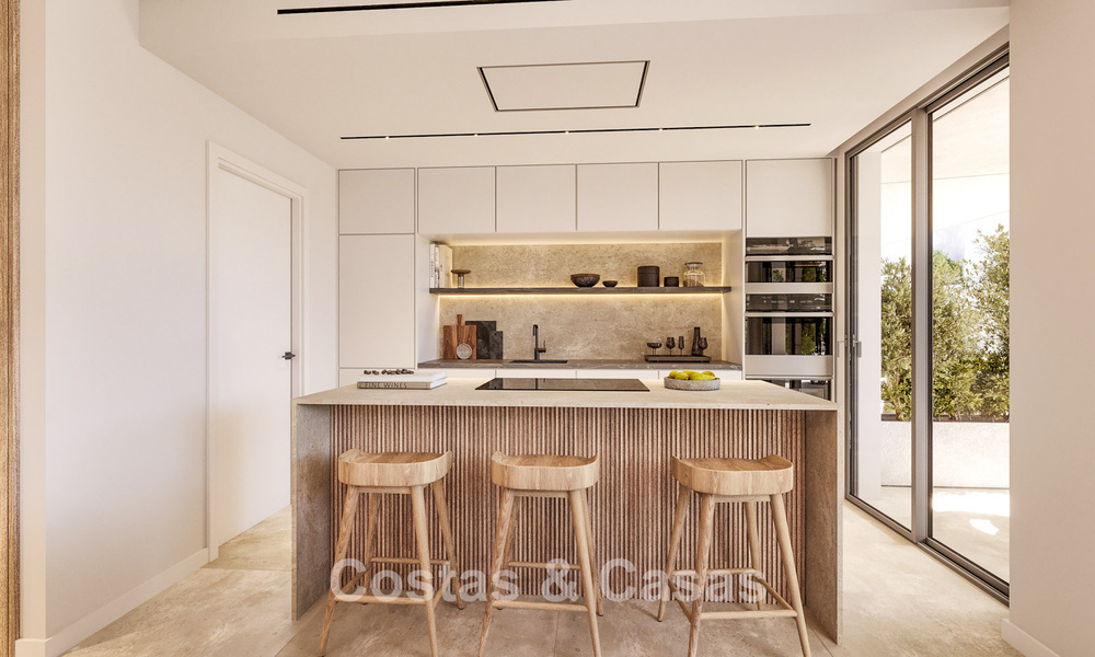 Appartements innovants sur plan à vendre à quelques pas des commodités et de la plage à Estepona, Costa de Sol 784920