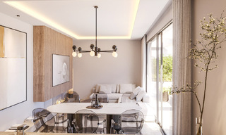 Appartements innovants sur plan à vendre à quelques pas des commodités et de la plage à Estepona, Costa de Sol 784939 