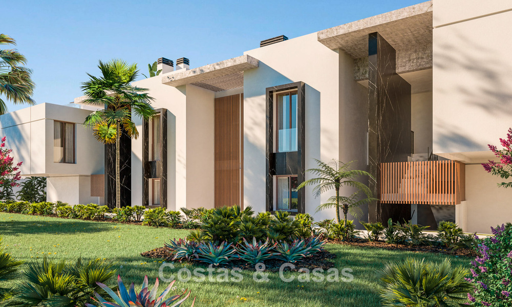 Pré-lancement ! Luxueux appartements neufs à vendre dans les collines verdoyantes d'Elviria, à l'est du centre de Marbella 785013