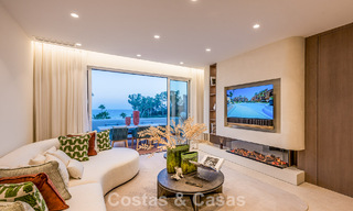 Penthouse avec vue sur la mer à vendre dans une résidence sécurisée en bord de mer, sur le New Golden Mile, entre Marbella et Estepona 785035 