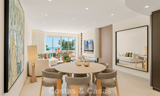 Penthouse avec vue sur la mer à vendre dans une résidence sécurisée en bord de mer, sur le New Golden Mile, entre Marbella et Estepona 785067 