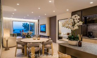 Penthouse avec vue sur la mer à vendre dans une résidence sécurisée en bord de mer, sur le New Golden Mile, entre Marbella et Estepona 785075 