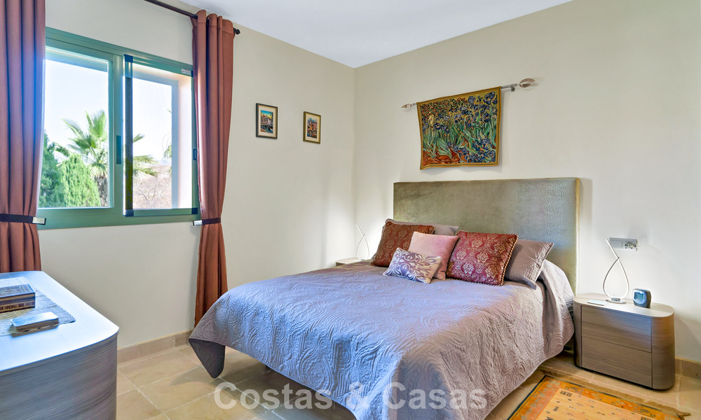 Appartement 3 chambres à vendre avec vue sur le jardin et la mer, prêt à emménager, au Los Flamingos Golf Resort à Marbella - Benahavis 785080