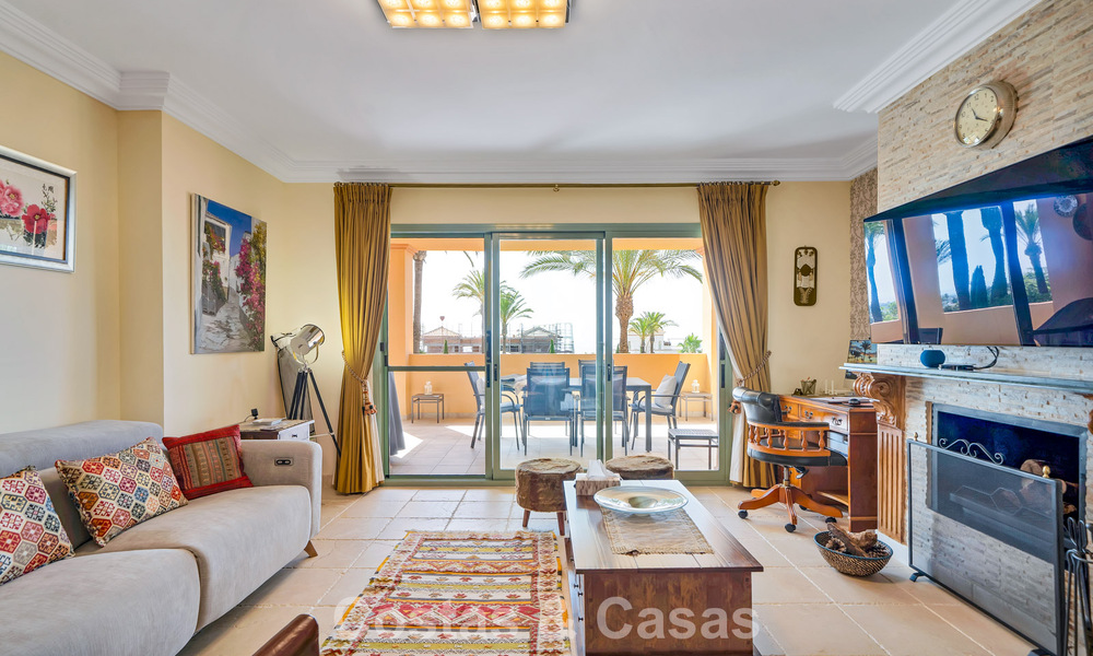 Appartement 3 chambres à vendre avec vue sur le jardin et la mer, prêt à emménager, au Los Flamingos Golf Resort à Marbella - Benahavis 785087