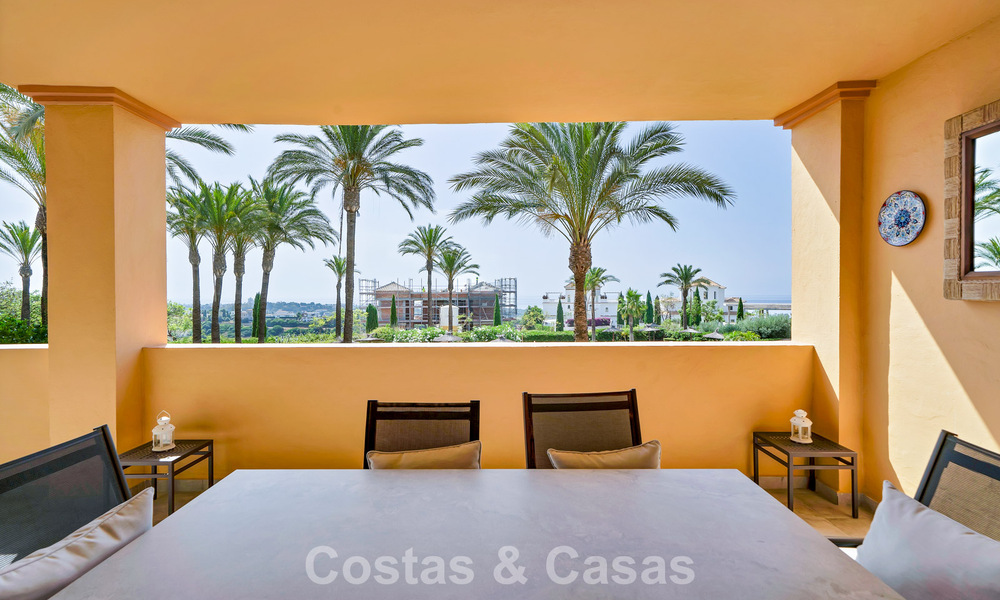 Appartement 3 chambres à vendre avec vue sur le jardin et la mer, prêt à emménager, au Los Flamingos Golf Resort à Marbella - Benahavis 785090