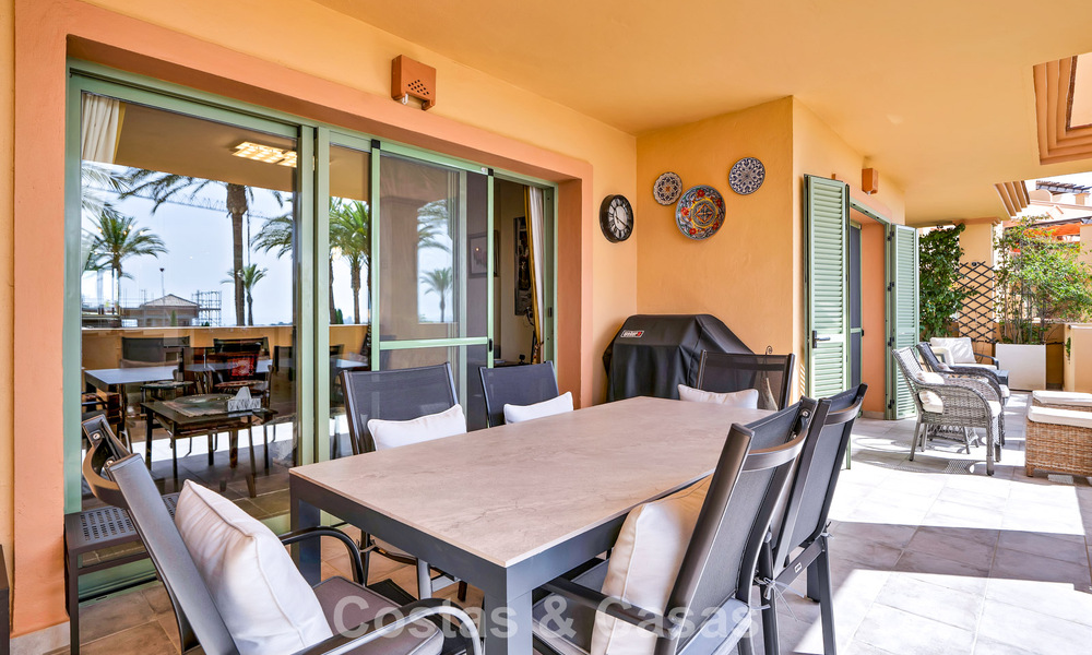 Appartement 3 chambres à vendre avec vue sur le jardin et la mer, prêt à emménager, au Los Flamingos Golf Resort à Marbella - Benahavis 785091