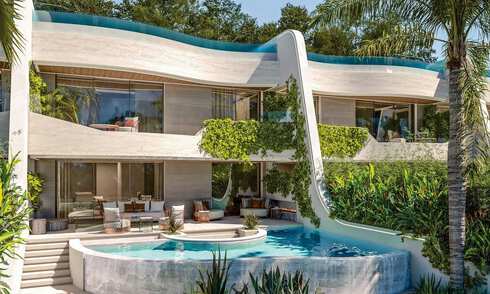 Appartements duplex avant-gardistes avec intérieur design à vendre sur le Golden Mile de Marbella 785016