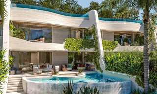 Appartements duplex avant-gardistes avec intérieur design à vendre sur le Golden Mile de Marbella 785016 