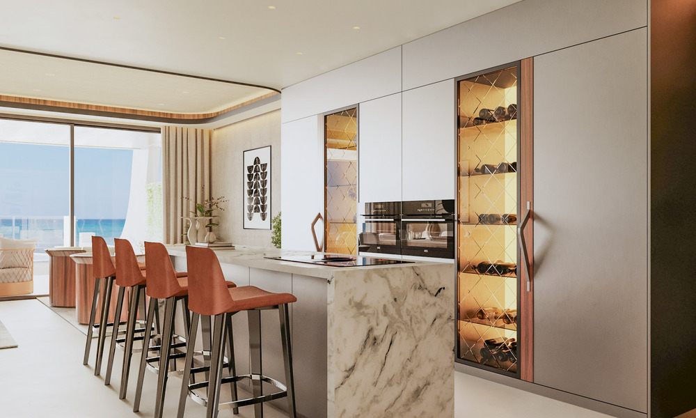 Appartements duplex avant-gardistes avec intérieur design à vendre sur le Golden Mile de Marbella 785017