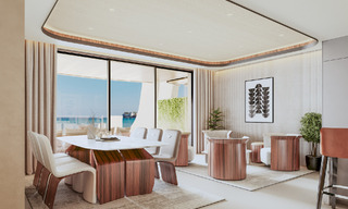 Appartements duplex avant-gardistes avec intérieur design à vendre sur le Golden Mile de Marbella 785018 