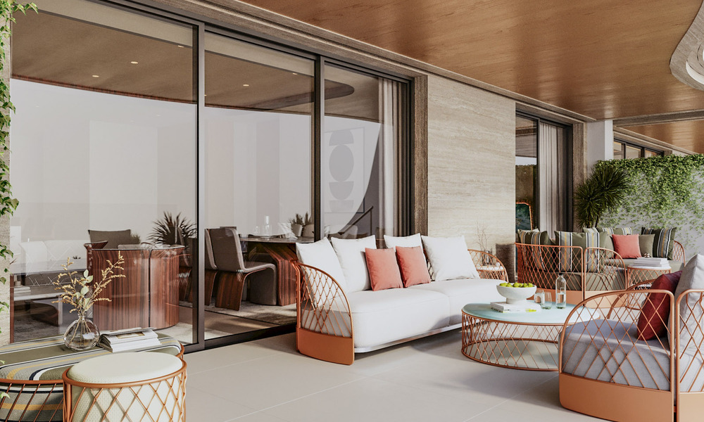 Appartements duplex avant-gardistes avec intérieur design à vendre sur le Golden Mile de Marbella 785019
