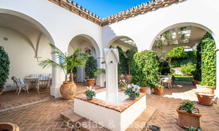 Superbe villa méditerranéenne à vendre dans une résidence sécurisée sur le Golden Mile de Marbella 785101 