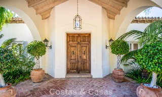Superbe villa méditerranéenne à vendre dans une résidence sécurisée sur le Golden Mile de Marbella 785102 