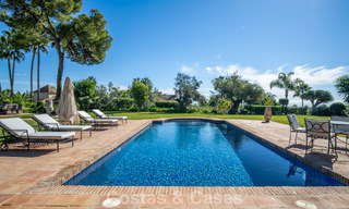 Superbe villa méditerranéenne à vendre dans une résidence sécurisée sur le Golden Mile de Marbella 785106 