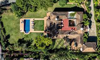 Superbe villa méditerranéenne à vendre dans une résidence sécurisée sur le Golden Mile de Marbella 785110 