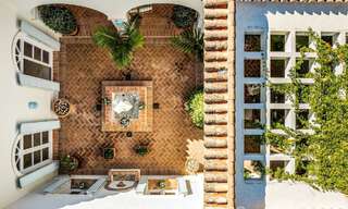Superbe villa méditerranéenne à vendre dans une résidence sécurisée sur le Golden Mile de Marbella 785111 