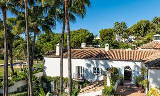 Superbe villa méditerranéenne à vendre dans une résidence sécurisée sur le Golden Mile de Marbella 785113 