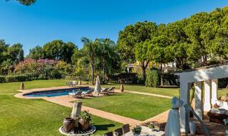 Superbe villa méditerranéenne à vendre dans une résidence sécurisée sur le Golden Mile de Marbella 785114 