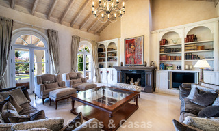Superbe villa méditerranéenne à vendre dans une résidence sécurisée sur le Golden Mile de Marbella 785116 