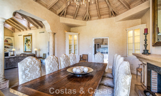 Superbe villa méditerranéenne à vendre dans une résidence sécurisée sur le Golden Mile de Marbella 785118 