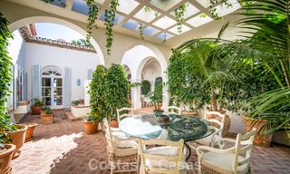 Superbe villa méditerranéenne à vendre dans une résidence sécurisée sur le Golden Mile de Marbella 785126 
