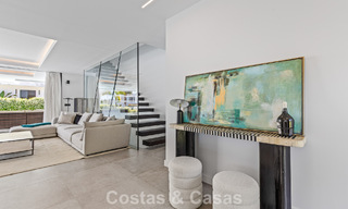 Villa de luxe contemporaine, prête à emménager, à vendre sur le parcours de golf du New Golden Mile, Marbella - Estepona 785128 