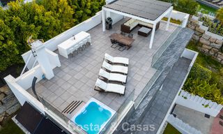 Villa de luxe contemporaine, prête à emménager, à vendre sur le parcours de golf du New Golden Mile, Marbella - Estepona 785130 