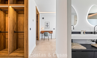 Villa de luxe contemporaine, prête à emménager, à vendre sur le parcours de golf du New Golden Mile, Marbella - Estepona 785142 