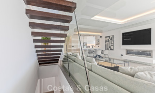 Villa de luxe contemporaine, prête à emménager, à vendre sur le parcours de golf du New Golden Mile, Marbella - Estepona 785165 