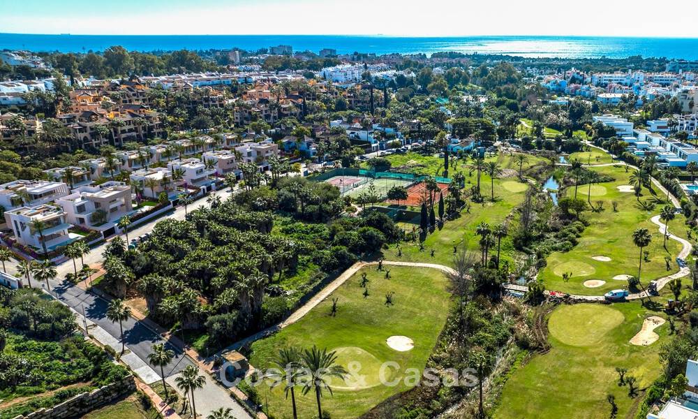 Villa de luxe contemporaine, prête à emménager, à vendre sur le parcours de golf du New Golden Mile, Marbella - Estepona 785182