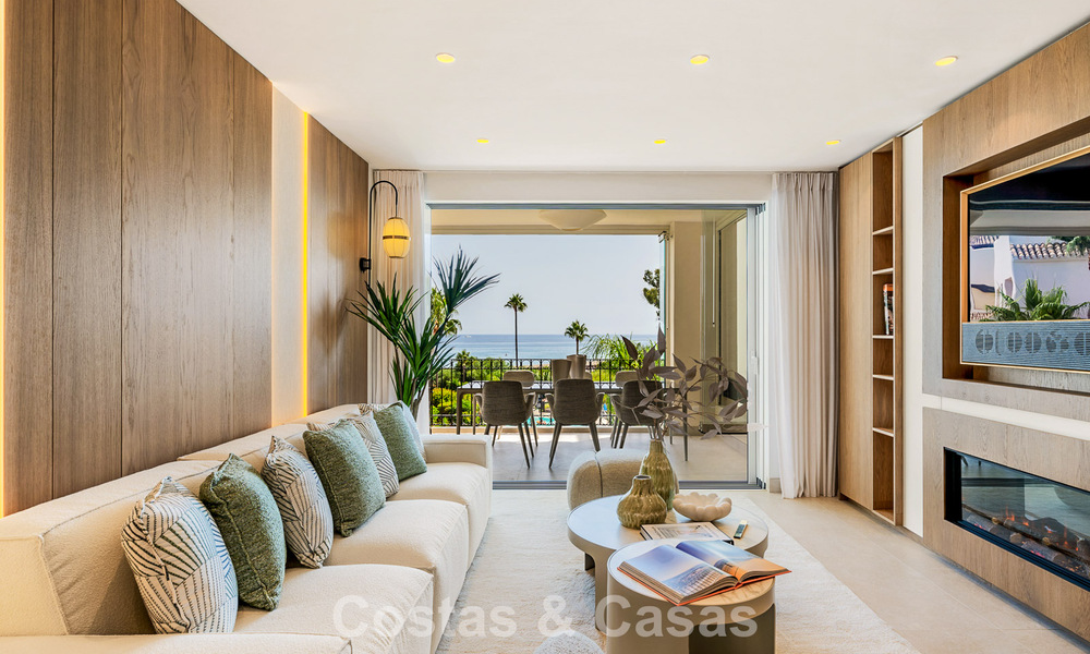 Appartement avec vue sur la mer à vendre en bord de mer, sur le New Golden Mile, entre Marbella et Estepona 785214