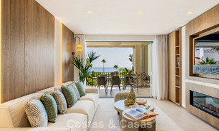 Appartement avec vue sur la mer à vendre en bord de mer, sur le New Golden Mile, entre Marbella et Estepona 785214 