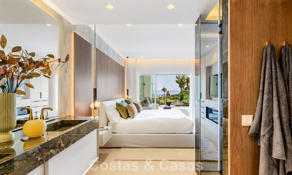 Appartement avec vue sur la mer à vendre en bord de mer, sur le New Golden Mile, entre Marbella et Estepona 785215