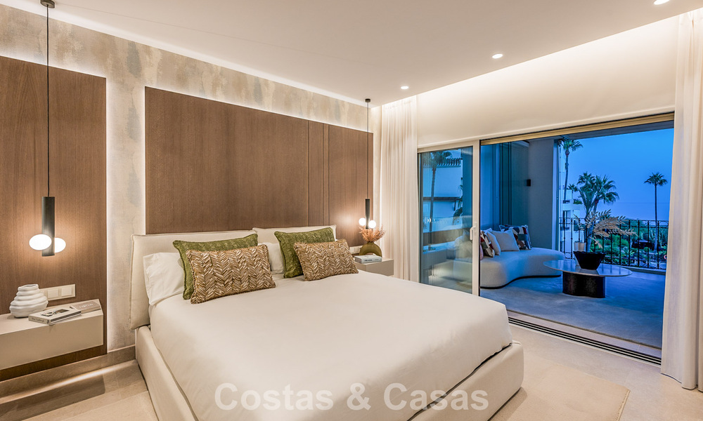 Appartement avec vue sur la mer à vendre en bord de mer, sur le New Golden Mile, entre Marbella et Estepona 785219