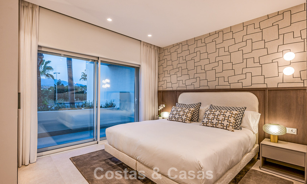 Appartement avec vue sur la mer à vendre en bord de mer, sur le New Golden Mile, entre Marbella et Estepona 785220