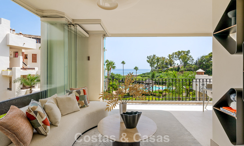 Appartement avec vue sur la mer à vendre en bord de mer, sur le New Golden Mile, entre Marbella et Estepona 785223