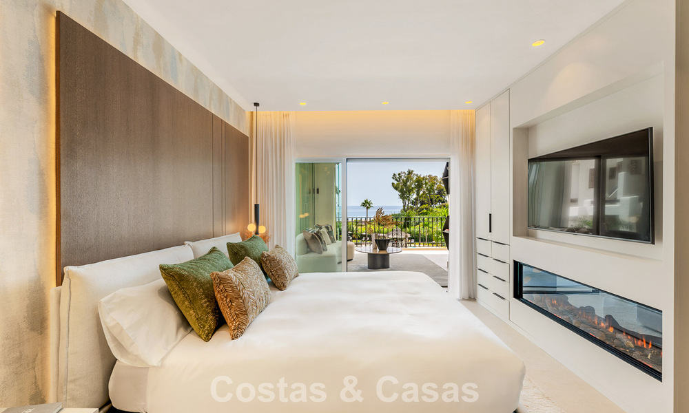 Appartement avec vue sur la mer à vendre en bord de mer, sur le New Golden Mile, entre Marbella et Estepona 785227