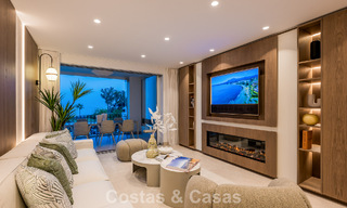 Appartement avec vue sur la mer à vendre en bord de mer, sur le New Golden Mile, entre Marbella et Estepona 785230 