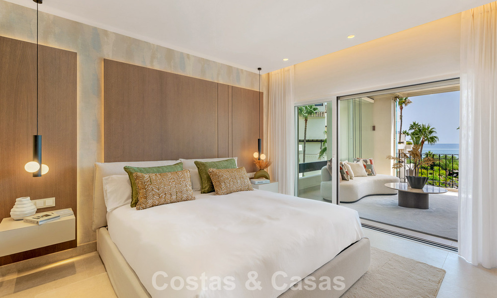 Appartement avec vue sur la mer à vendre en bord de mer, sur le New Golden Mile, entre Marbella et Estepona 785239